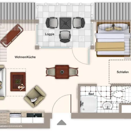 Apartmán Ferienvillen Anna Duene Ferienvillen Anna Duene 1-11